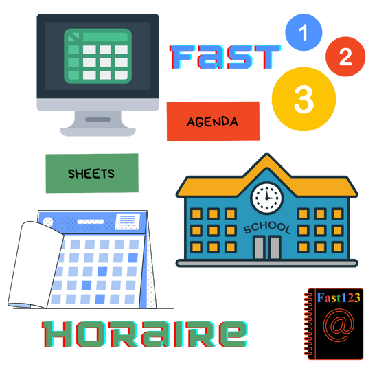 Fast Horaire (Entrez Votre Horaire Scolaire Dans Google Agenda™)