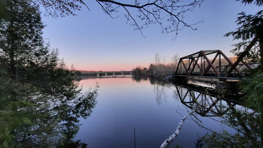 Les 2 Ponts Avec Du Rose 7 Mai 2021