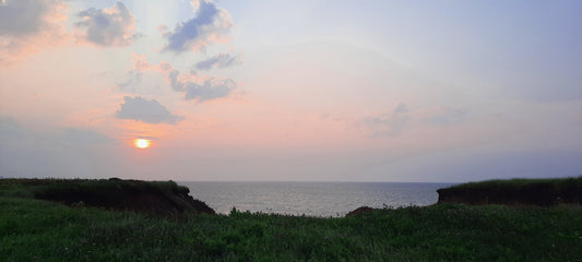 Lever De Soleil 7 Août 2021 Parc Gros-Cap Îles-De-La-Madeleine