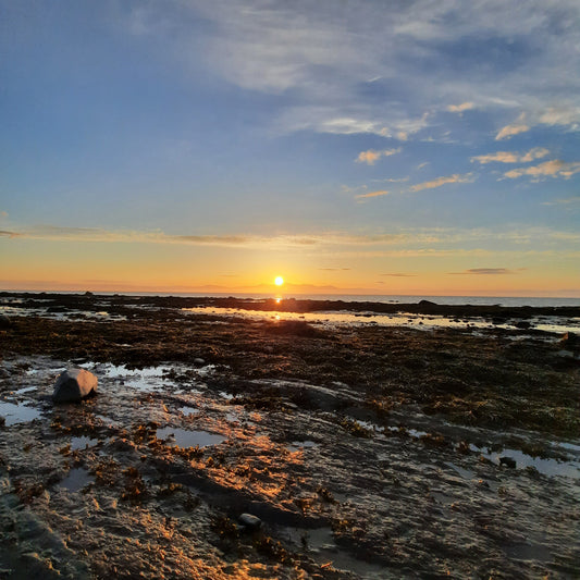 Coucher De Soleil À Rivière-Ouelle