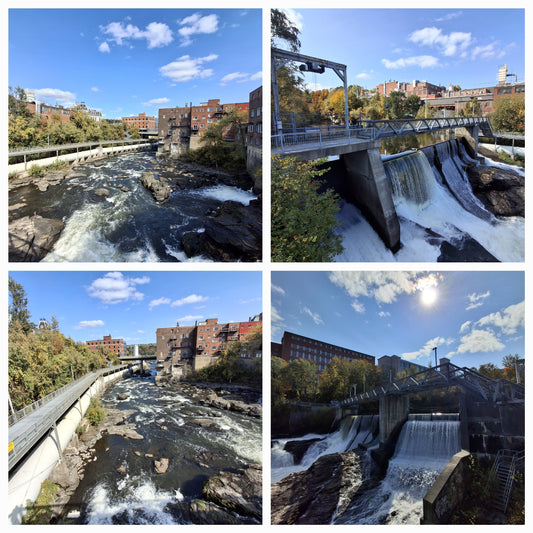 2024-10-03 Les chutes de la rivière Magog à Sherbrooke