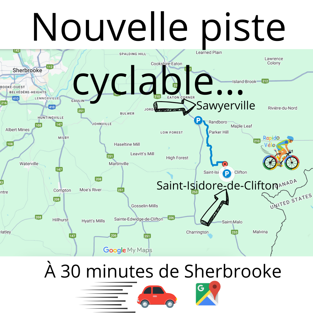 De Sawyerville à Saint-Isidore-de-Clifton