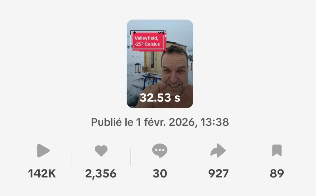 NordiQ Sauna 165 841 vues sur Tik Tok David Humoriste